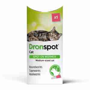 Dronspot Wormer for Medium Cats