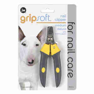Coupe-griffes de toilettage Medium Deluxe JW Gripsoft