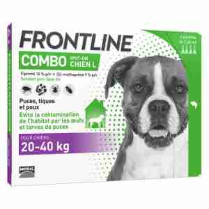 Frontline Combo pour Grand Chien (20-40kg)