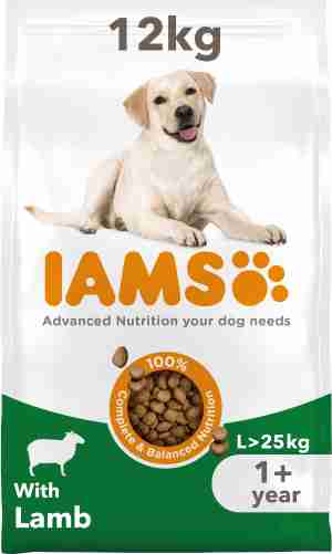 IAMS for Vitality Adult Dog Food Large Breed with Lamb