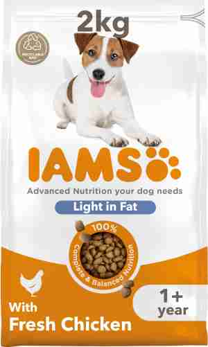 IAMS for Vitality pour chien adulte Light au poulet