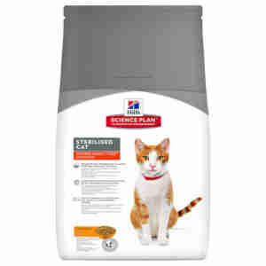 Hill's Science Plan Young Adult Sterilised Cat Chicken 8kg plus 2kg extra free