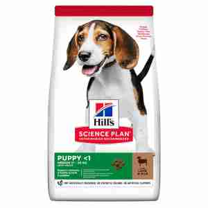 Hill's Science Plan Canine Medium Puppy <1 Lamb & Rice