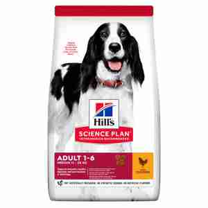 Hill's Science Plan Canine Medium Adult 1-6 Chicken