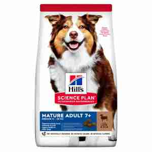 Hill's Science Plan Canine Medium Mature Adult 7+ Lamb & Rice