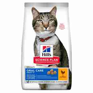 Hill's Science Plan Feline Adult 1+ Oral Care Huhn