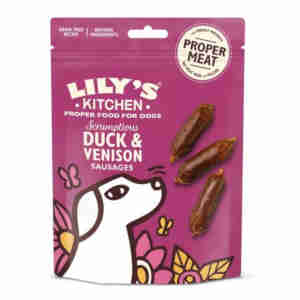 Lily's Kitchen Dog Scrumptious Duck and Venison Sausages