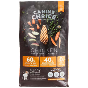 Canine choice puppy 2025 large dog food