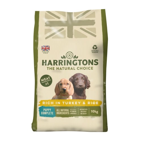 harringtons puppy food how much to feed