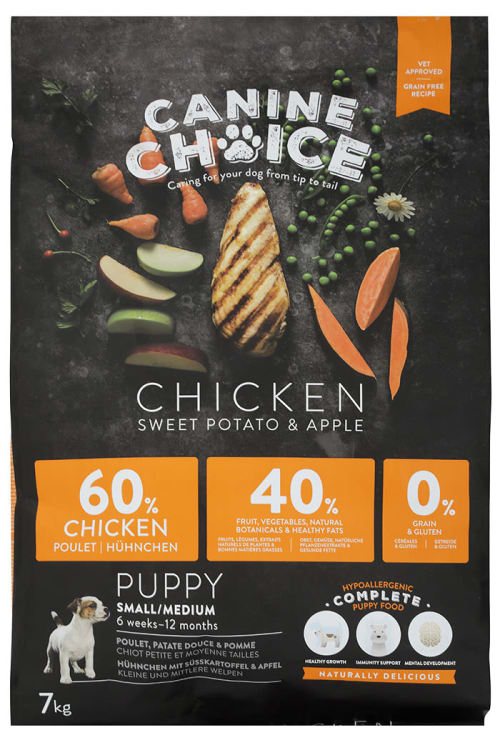 canine choice puppy large dog food