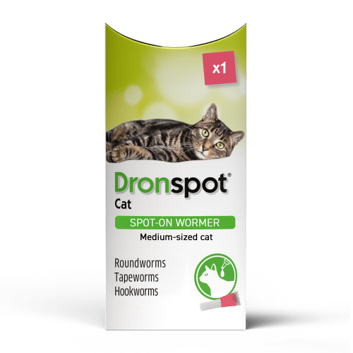 Dronspot Wormer for Medium Cats 