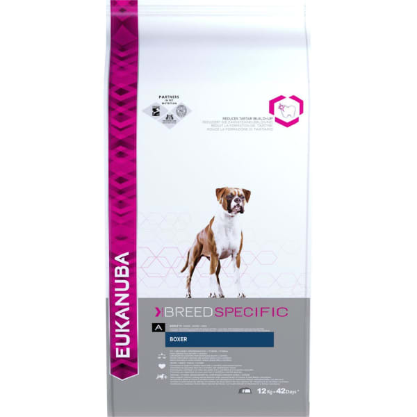 Eukanuba Breed Specific Boxer Adult Dry Dog Food 12kg