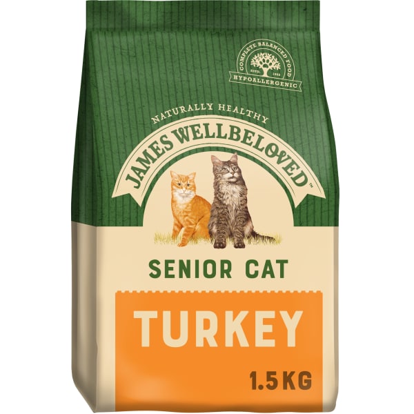 James wellbeloved senior cat fish best sale