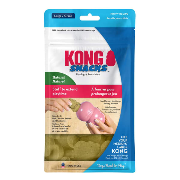 KONG Snacks Liver Dog Treat - Puppy - Large