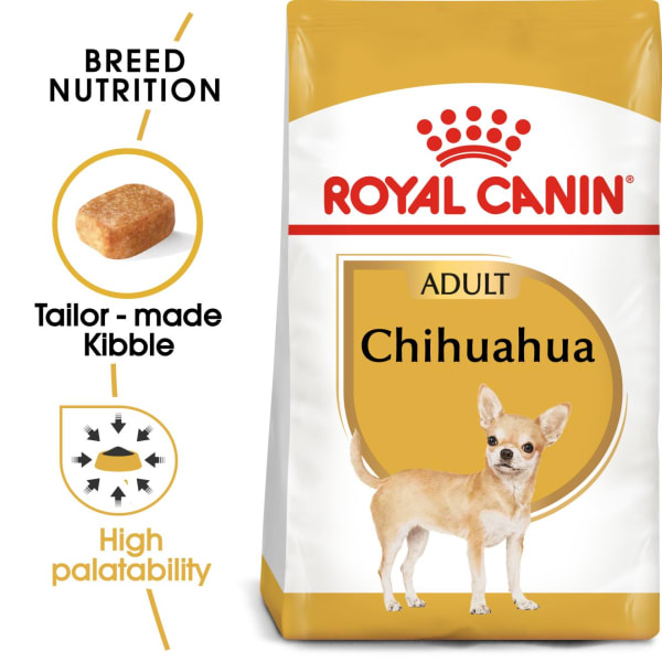 Royal Canin Breed Health Nutrition Chihuahua Adult Dry Pet Food for Dog 3kg