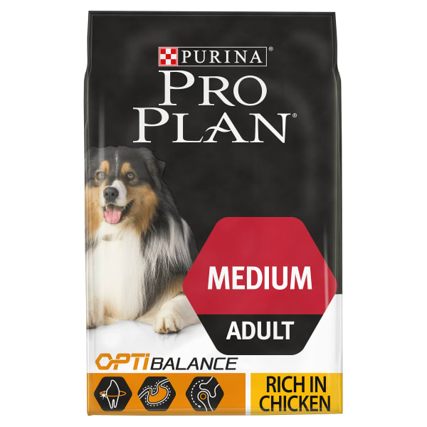 Pro plan clearance medium dog food