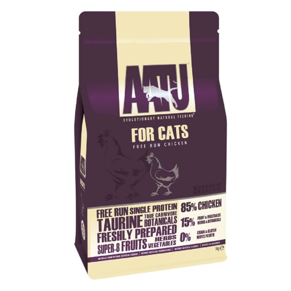 Aatu Grain-free Adult Dry Cat Food - Chicken, 1kg