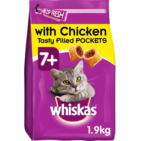 whiskas 7 dry cat food