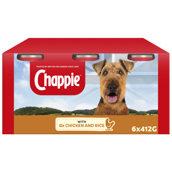 asda pedigree dog food tins