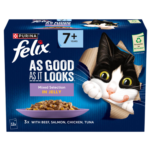 Felix cat shop food foodland