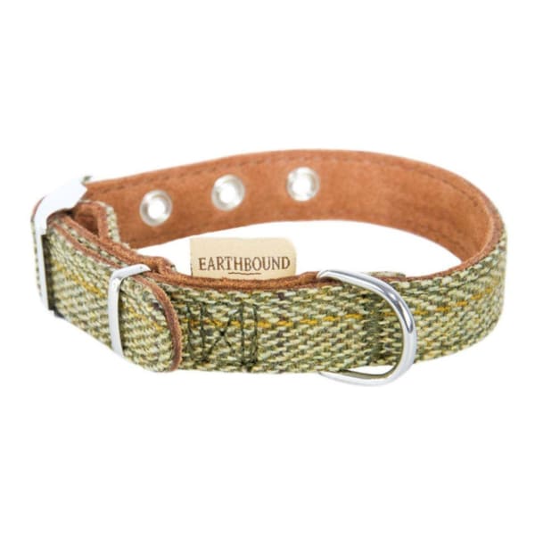 Earthbound tweed 2025 dog collar