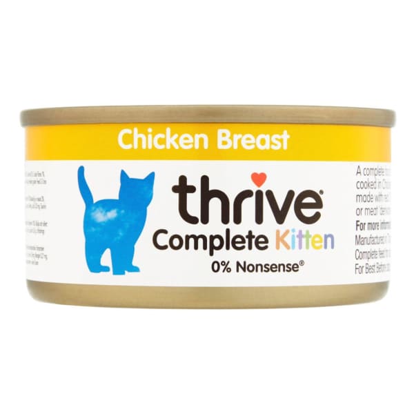 thrive cat food feeding guide