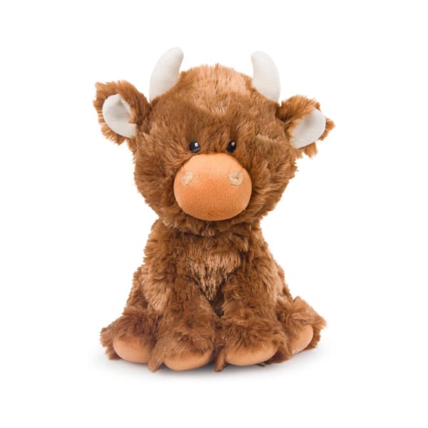 highland cow dog toy