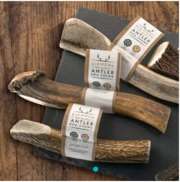 Natural antler clearance dog chews