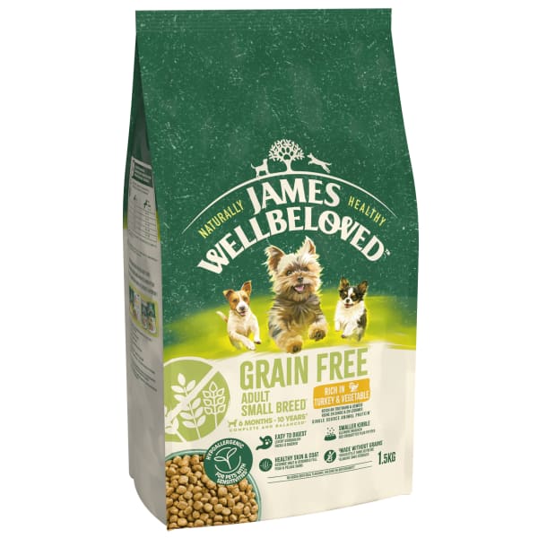 james wellbeloved small breed grain free