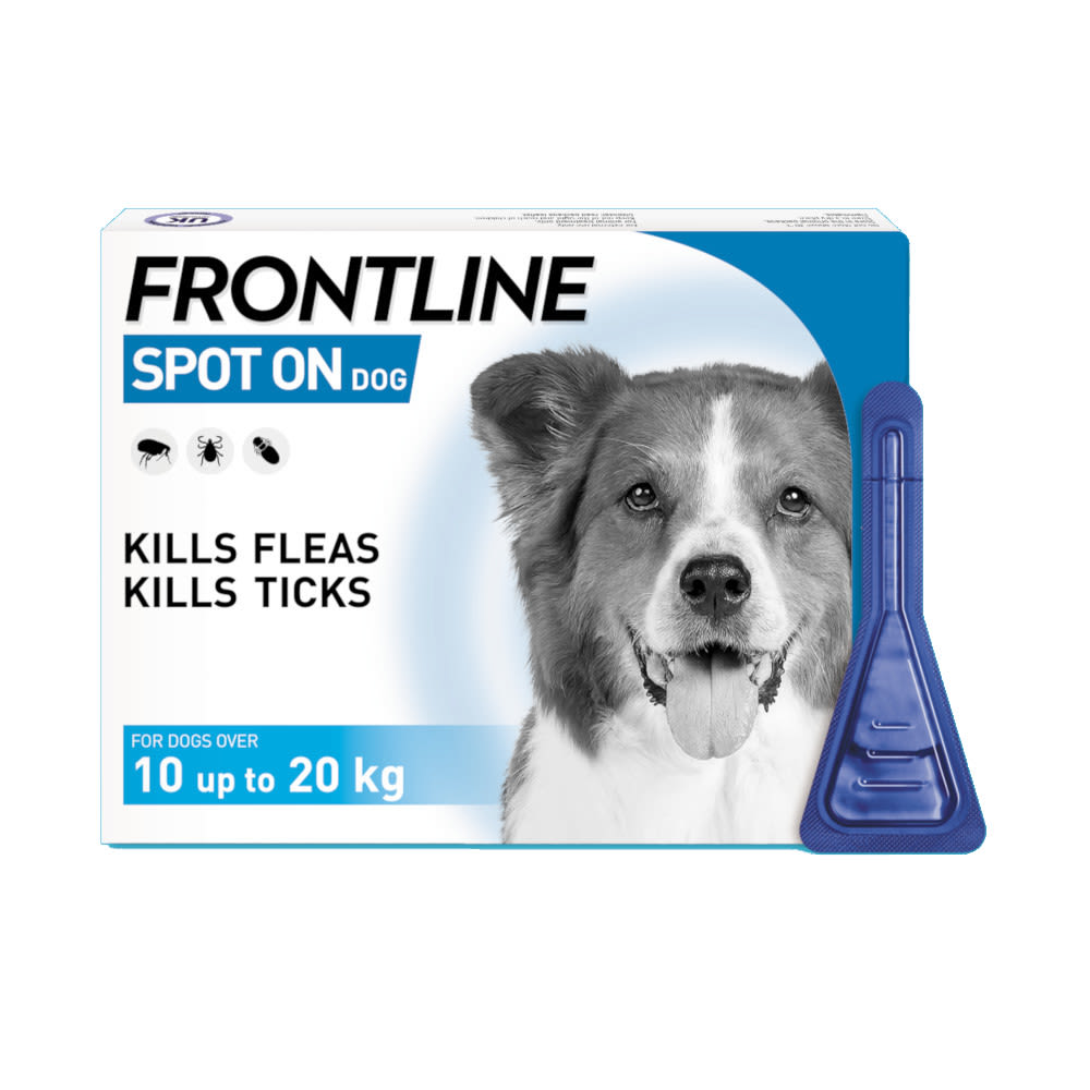 frontline flea treatment for dogs