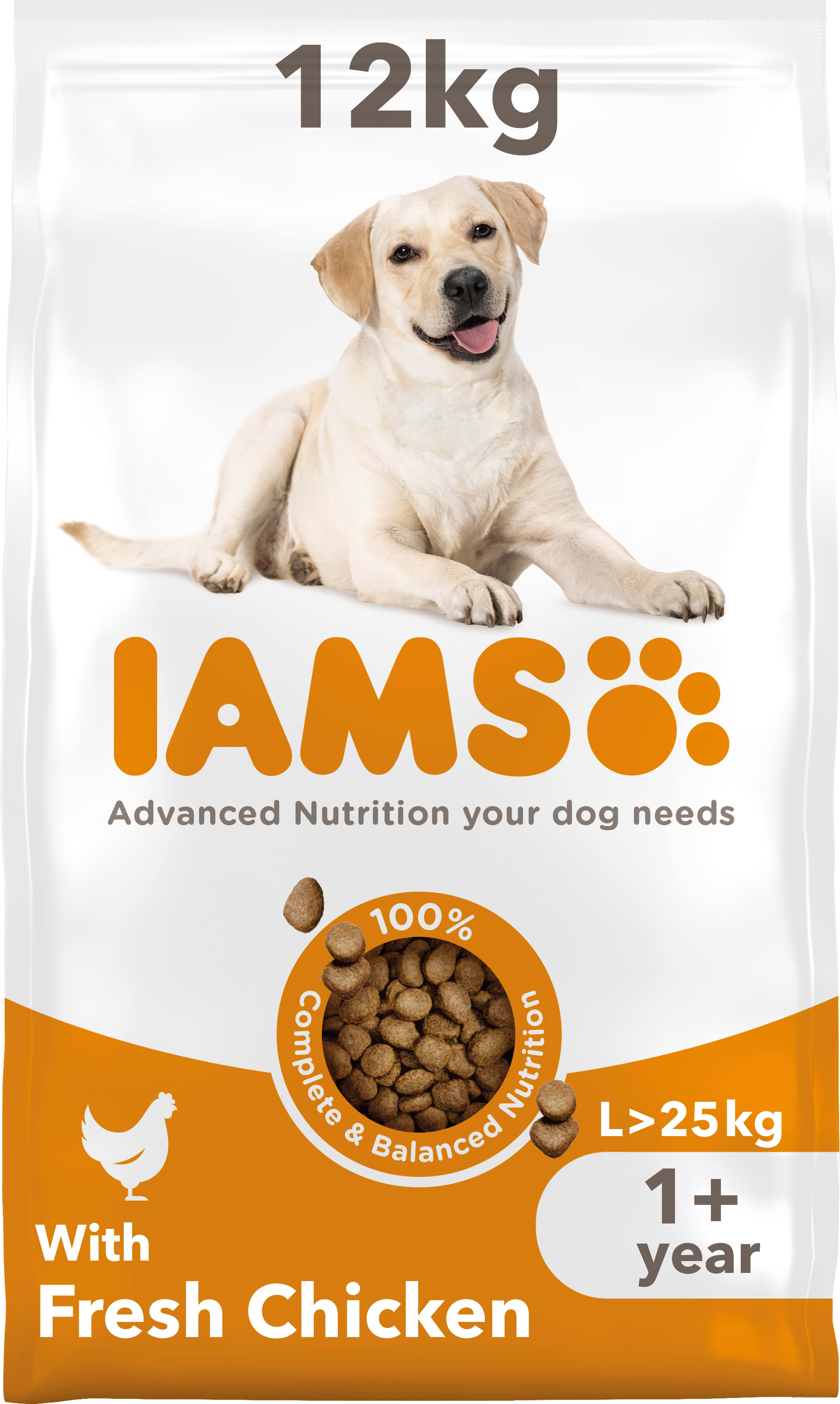 iams large breed dog food ingredients