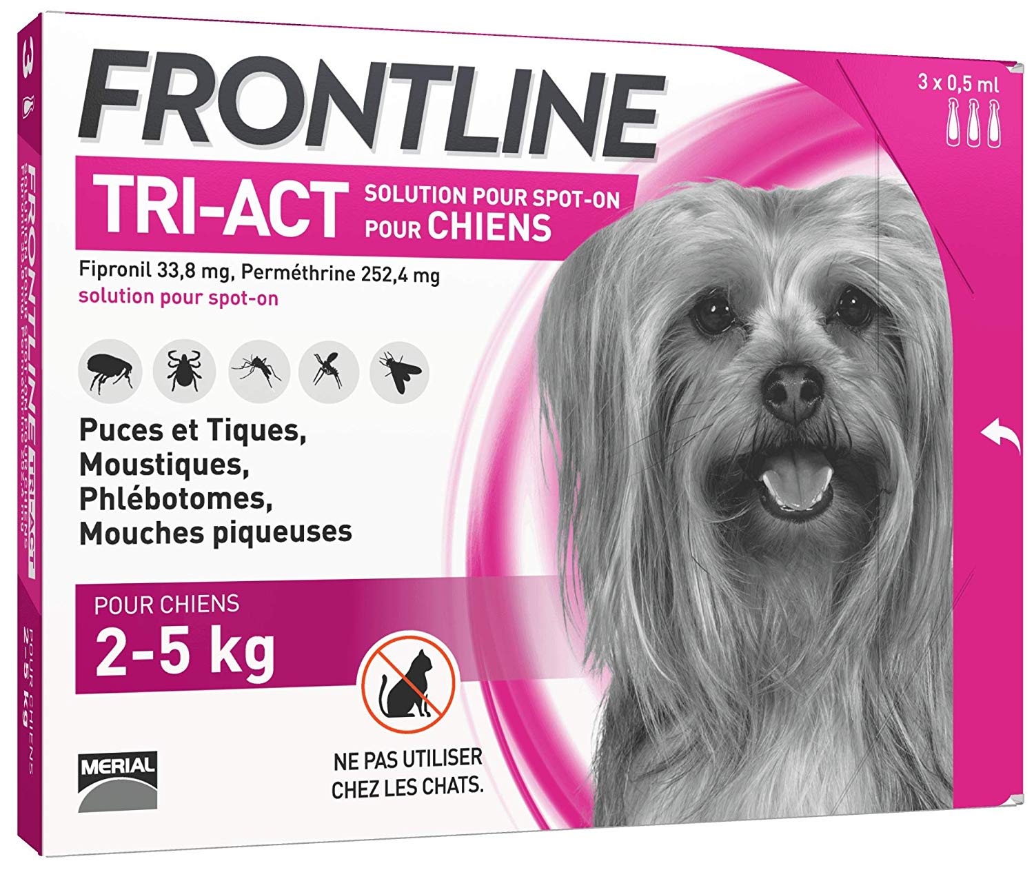 Frontline Tri Act Pour Chien Medicanimal Fr